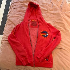 aviator nation zip up